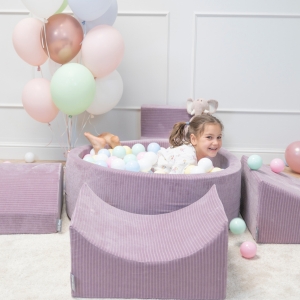 Piscines à balles à rayures