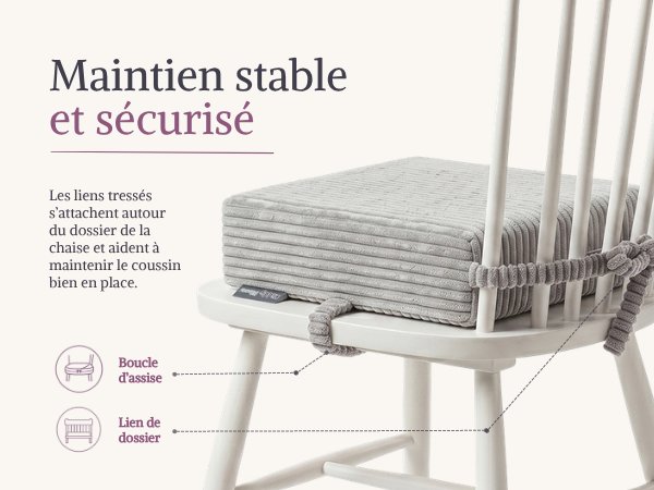 Le texte se lit comme suit : « Maintien stable