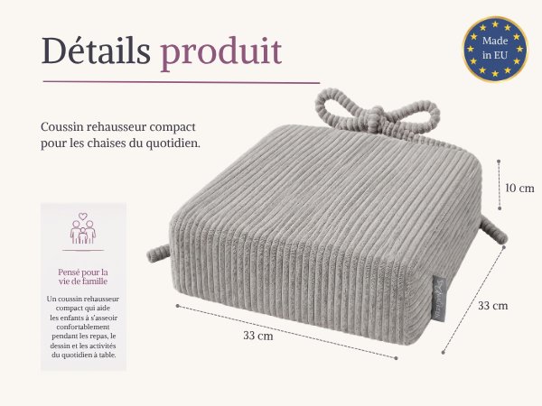 Le texte indique « Détails du produit » et les
