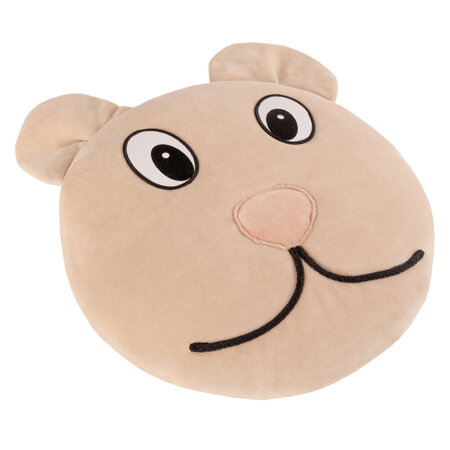 KM-DC-59 coussin pour enfants peluche animal oreiller KiddyMoon, Beige