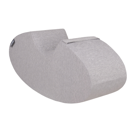 KiddyMoon Hopper Bascule-Sauteur pour les Enfants Bébé Balancelle Bean, Gris Clair