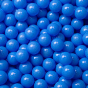KiddyMoon Balles pour Piscine Colorées 6cm Plastique Enfant Bébé Fabriqué en EU, Bleu
