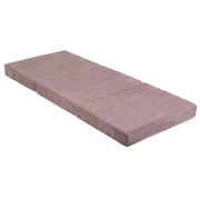 KiddyMoon Matelas Enfant Pliable en Mousse Matelas Pouf pour Tout-Petits, Chambre d'Enfant , Violet