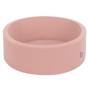 KiddyMoon Piscine à Balles 7Cm pour Bébé Rond Fabriqué En UE, Cannelle :  Beige Pastel/ Rose Poudré/ Perle/ Violet