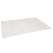 KiddyMoon Tapis de Jeu pour Enfant Bébé Tapis Mousse Tapis de Sol Tapis d'éveilBebe Reversible Stimulation De L'Imagination Pliable Pour L'Intérieur Et L'Extérieur, Beige-Rayures