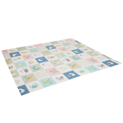 KiddyMoon Tapis de Jeu pour Enfant Bébé Tapis Mousse Tapis de Sol Tapis d'éveilBebe Reversible Stimulation De L'Imagination Pliable Pour L'Intérieur Et L'Extérieur, Gris-Ballons