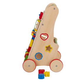 KiddyMoon Trotteur avec un Tableau D'activité, Chariot de Marche pour Bébé, Multicolore