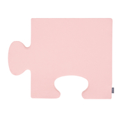 Puzzle en mousse doux tapis de motricité pour enfants tapis d'éveil pour bébé 4 éléments KiddyMoon, Rose/Menthe