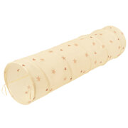 Tunnel Pliable pour Enfants Tunnel De Jeu avec Balles Jouet De Pliable Pop-Up pour Bébé Idéal pour Jouer À L'intérieur Et À L'extérieur, Beige Clair:  Beige Pastel/ Blanc/ Menthe