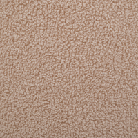 KiddyMoon Piscine à Balles Boules 7 cm pour un Remplissage plus Généreux Pour Bébés au Housse Teddy, Convient dès 8 Mois, beige, 90x30cm/SANS balles