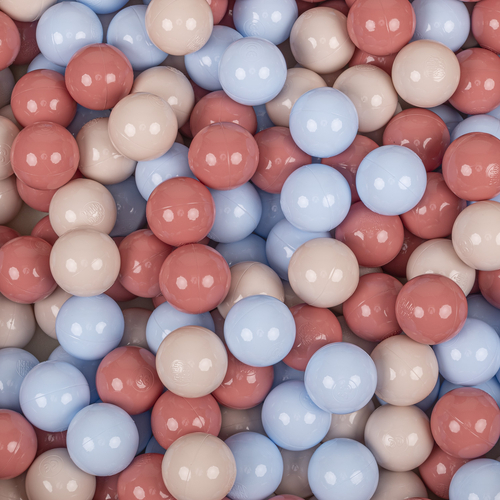Tente de Jeu Pour Enfants Château Maison de Jeu En Forme De Pavillon De Jeu Avec Balles Pliable Tente Pop-Up Enfant Motifs D'Étoiles Et De Cœurs, beige clair: beige pastel/bleu pastel/saumon, 400 balles