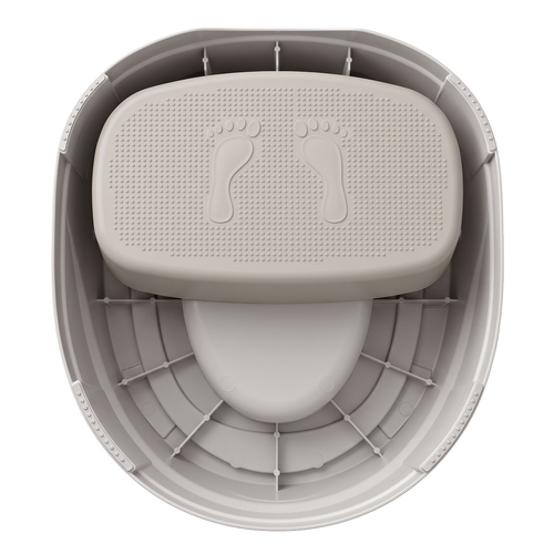 KiddyMoon Pot de Toilette pour Enfants Antidérapante Couvercle Verrouillable, beige, UNI