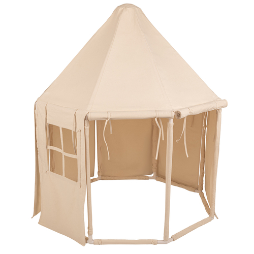 KiddyMoon Tente de Jeu Maison Pour Enfants En Forme De Pavillon De Jeu Pliable Tente Pop-Up Espace De Jeu Spacieux Et Confortable En Intérieur Et Extérieur, naturel:bleu pastel/jaune pastel/blanc/menthe/rose poudré, 300 Balles