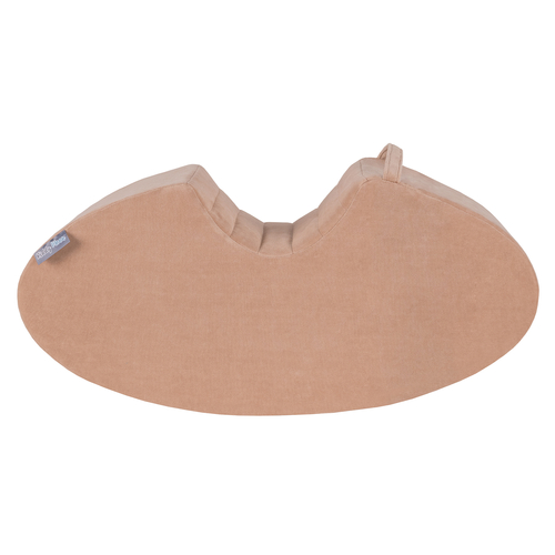 KiddyMoon Hopper Bascule-Sauteur pour les Enfants Bébé Balancelle Bean, rose des sables, 78x35x25cm