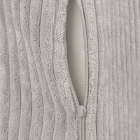 KiddyMoon Fauteuil Enfant Convertible en Mousse, Fauteuil pour Enfants Chaise pour Chambre d'Enfants Matelas Pliable Matelas Fauteuil Relax Fauteuil Douillet, gris clair, Fauteuil