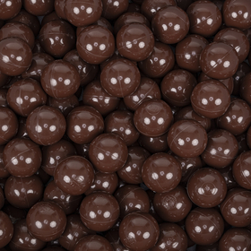 KiddyMoon Balles Colorées Plastique ∅7cm pour Piscine Enfant Bébé Fabriqué en EU, brun, 100 Balles/7cm