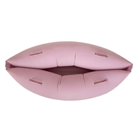 KiddyMoon Gonflable Fauteuil Sensoriel Enfant Avec Poignées Et Pompe, rose, M