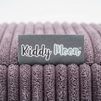 KiddyMoon Coussin Sauteur Enfant Mini Trampoline Interieur Rembourrage A Ressorts Housse Amovible En Tissu Cotele Deux Poignees Des 3 Ans, Violet, Mini Trampoline Avec Dossier Et Accoudoir