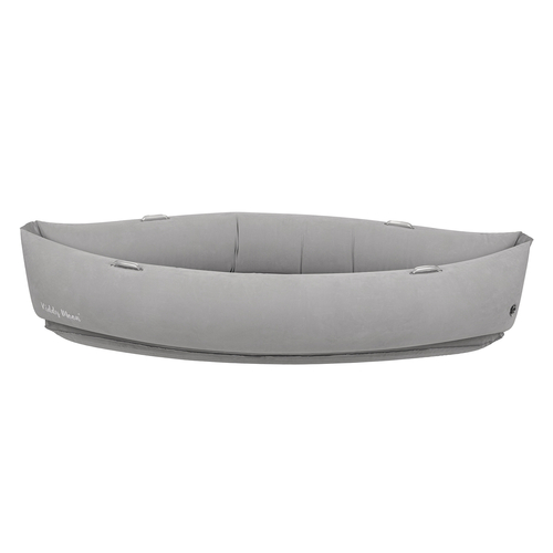KiddyMoon Gonflable Fauteuil Sensoriel Enfant Avec Poignées Et Pompe, gris, XL