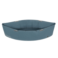 KiddyMoon Gonflable Fauteuil Sensoriel Enfant Avec Poignées Et Pompe, bleu, L