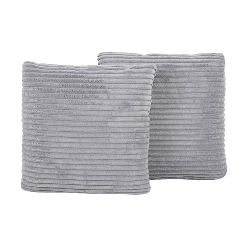 KiddyMoon Coussin Carré 30x30 Cm Lot De 2 En Polyester Avec Garnissage En Mousse Design Élégant Pour Canapé Fauteuil Ou Lit Facile À Entretenir Doux Et Durable, , 2 Oreillers