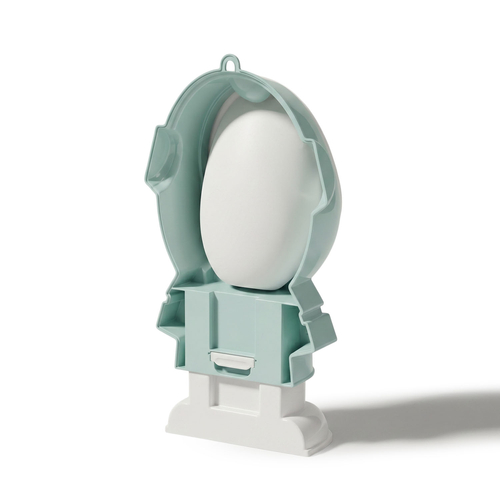 KiddyMoon Pot Bébé Urinoir pour Enfants, Hauteur Réglable Motif Astronaute, bleu, UNI