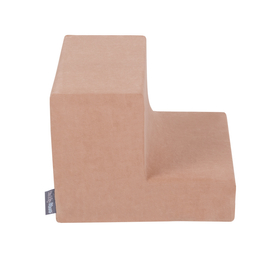 KiddyMoon Aire De Jeux En Mousse Modulable Pour Enfants Avec Housses Amovibles Résistantes Et Matériaux Doux Favorisant Imagination Et Créativité, rose des sables, Multi-Taille