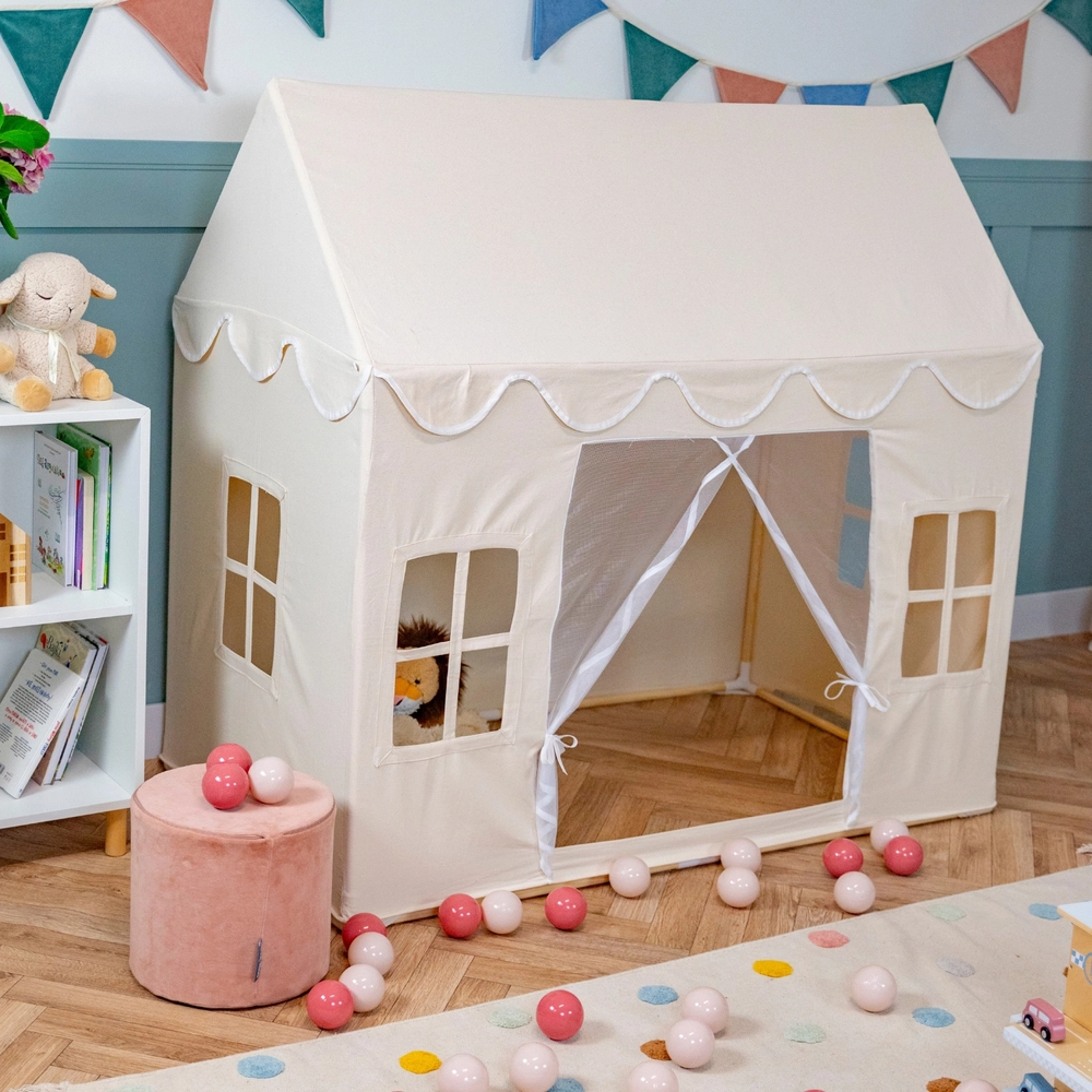 Tente De Jeu Enfant Intérieur – Grande Maisonnette Pour Filles Et Garçons, Cadeau Anniversaire