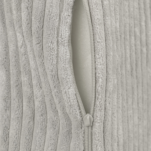 KiddyMoon Fauteuil Enfant Convertible en Mousse, Fauteuil pour Enfants Chaise pour Chambre d'Enfants Matelas Pliable Matelas Fauteuil Relax Fauteuil Douillet, gris clair, Fauteuil avec Oreiller