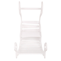 KiddyMoon Bascule pour Enfants Rocker Bébé Balancelle, blanc, 90,6x39x69 cm