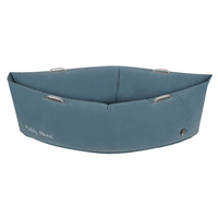 KiddyMoon Gonflable Fauteuil Sensoriel Enfant Avec Poignées Et Pompe, bleu, M