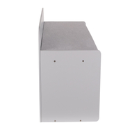 banquette avec étagères pour les enfants KiddyMoon, gris/gris clair, UNI