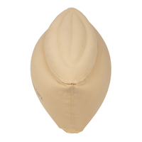 KiddyMoon Gonflable Fauteuil Sensoriel Enfant Avec Poignées Et Pompe, beige, M