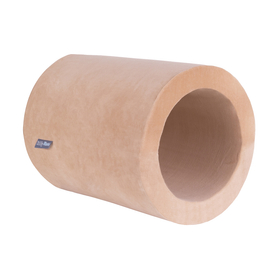 KiddyMoon Aire De Jeux En Mousse Modulable Pour Enfants Avec Housses Amovibles Résistantes Et Matériaux Doux Favorisant Imagination Et Créativité, rose des sables, Tonneau