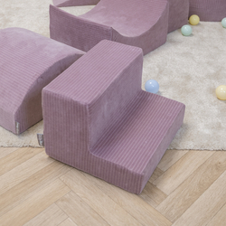 KiddyMoon Parcours Motricité En Mousse Enfants Tricot Côtelé Favorise Créativité, , Multi-Taille