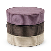 KiddyMoon Ensemble 3 Modules en Mousse pour Enfants pour Chambre D'enfant, beige-brun-violet, Mx3