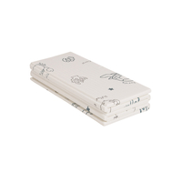 KiddyMoon Tapis de Jeu pour Enfant Bébé Tapis Mousse Tapis de Sol Tapis d'éveilBebe Reversible Stimulation De L'Imagination Pliable Pour L'Intérieur Et L'Extérieur, brun-mer, 180x200x1,5cm