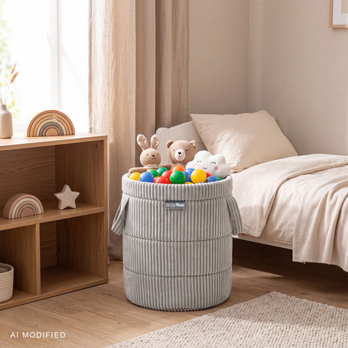 KiddyMoon KM-BIN, gris clair