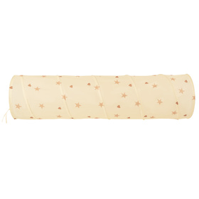 Tunnel Pliable pour Enfants Tunnel De Jeu avec Balles Jouet De Pliable Pop-Up pour Bébé Idéal pour Jouer À L'intérieur Et À L'extérieur, beige clair: beige pastel/gris/blanc, 200 Balles