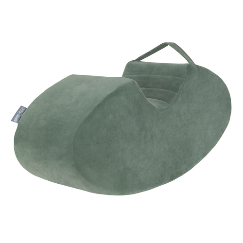 KiddyMoon Hopper Bascule-Sauteur pour les Enfants Bébé Balancelle Bean, vert forêt, 78x35x25cm