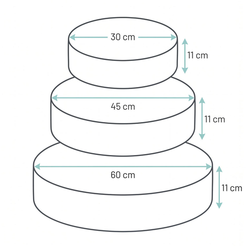 KiddyMoon Ensemble 3 Modules en Mousse pour Enfants pour Chambre D'enfant, beżowy-fioletowy-brązowy