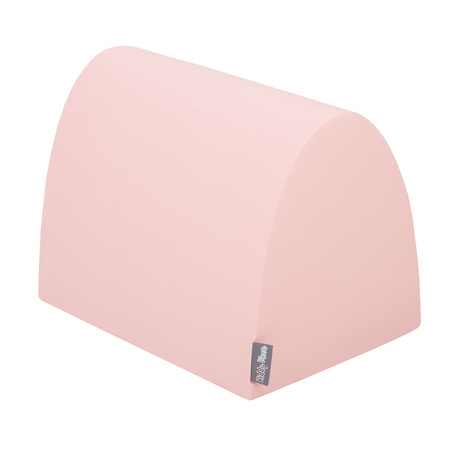 KiddyMoon Aire De Jeux en Mousse avec Rond Piscine à Balles pour Enfants, rose:babyblue/rose poudre/perle, Piscine (200 Balles) + Version 2