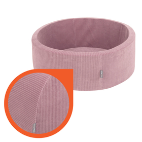 KiddyMoon Parcours Motricité En Mousse Avec Balles Enfants Favorise Créativité, Violet : beige pastel/blanc/cuivre/saumon, Piscine (300 Balles) + Version 5