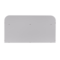 banquette avec étagères pour les enfants KiddyMoon, gris/rose, UNI