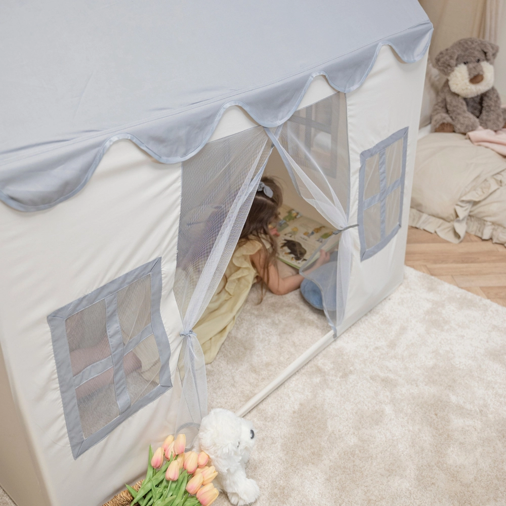 Tente De Jeux Enfant Maisonnette pour Enfant Cabane Interieure