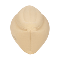 KiddyMoon Gonflable Fauteuil Sensoriel Enfant Avec Poignées Et Pompe, beige, L