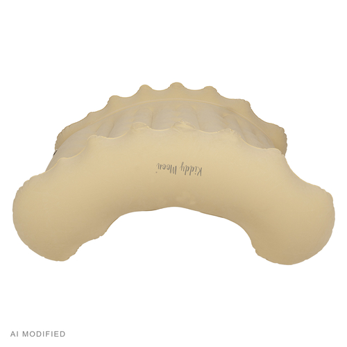 KiddyMoon Bascule gonflable PVC jouet sensoriel, beige, L