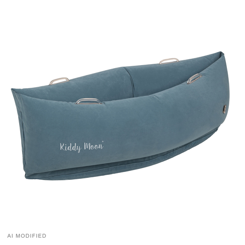 KiddyMoon Gonflable Fauteuil Sensoriel Enfant Avec Poignées Et Pompe, bleu, M
