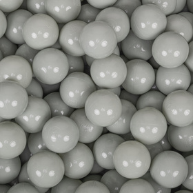 KiddyMoon Balles Colorées Plastique ∅7cm pour Piscine Enfant Bébé Fabriqué en EU, vert de gris, 50 Balles/7cm