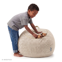 KiddyMoon KM-BAG-ES Meubles fauteuils, beige
